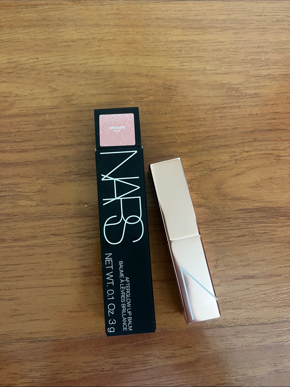 NARS Afterglow Moisturizing Lip Balm - Orgasm (Peachy Pink w Shimmer)